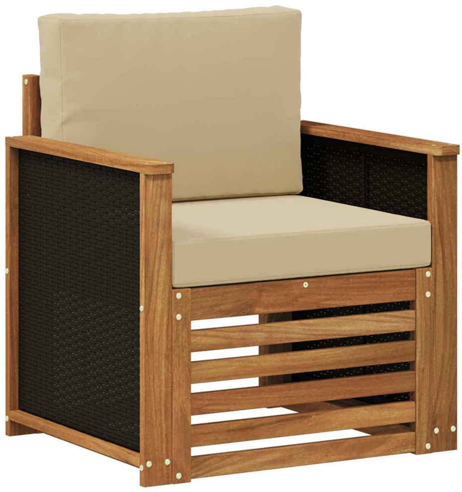 Lauko Vidurinis Sofa Natūrali
