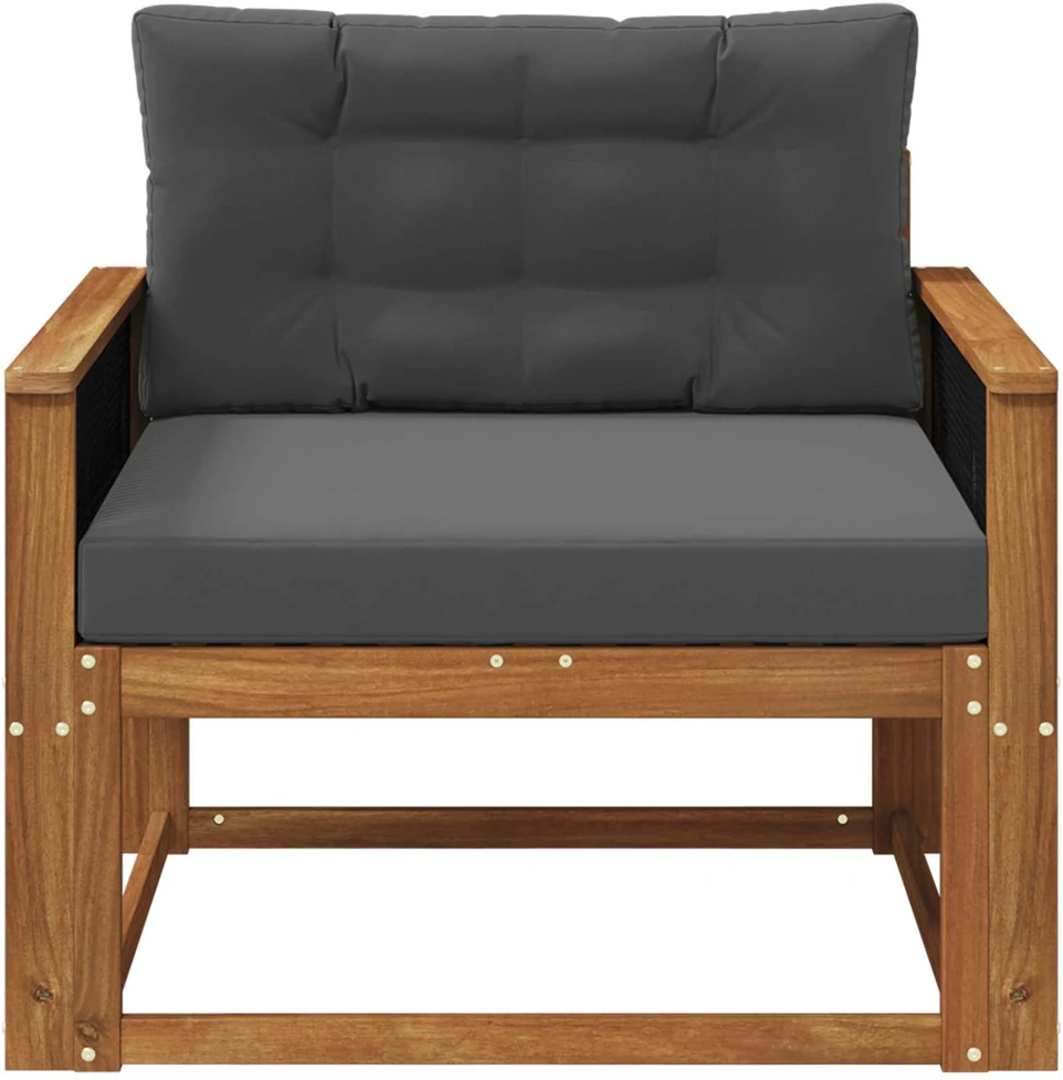 Lauko Vidurinis Sofa Natūrali