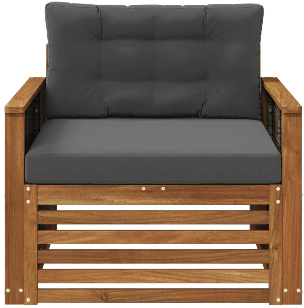 Lauko Vidurinis Sofa Natūrali