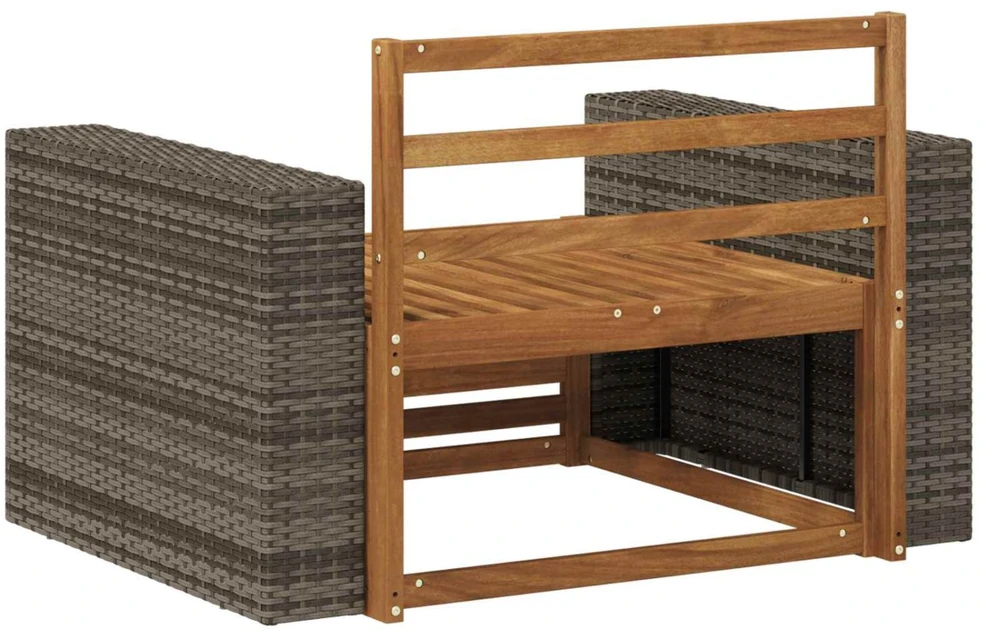 Lauko Vidurinis Sofa Natūrali