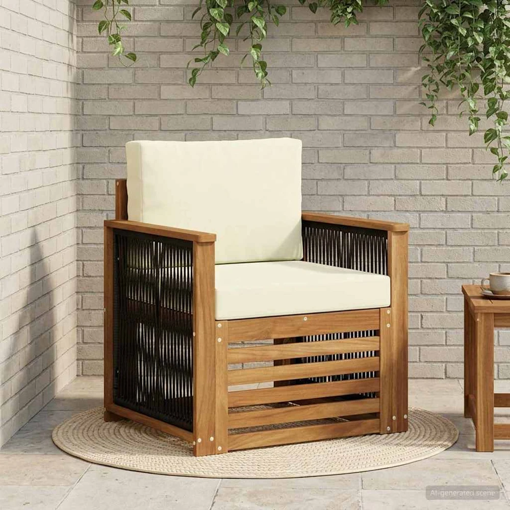 Lauko Vidurinis Sofa Natūrali
