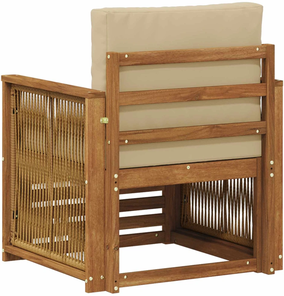 Lauko Vidurinis Sofa Natūrali