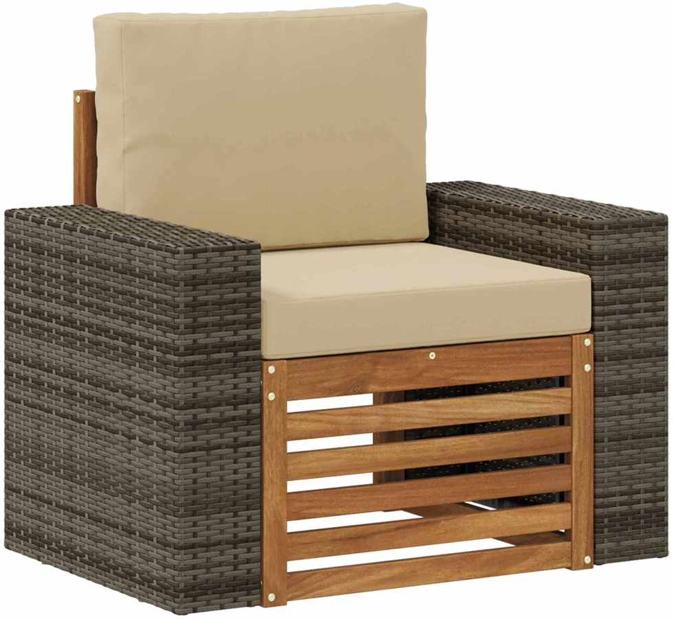 Lauko Vidurinis Sofa Natūrali