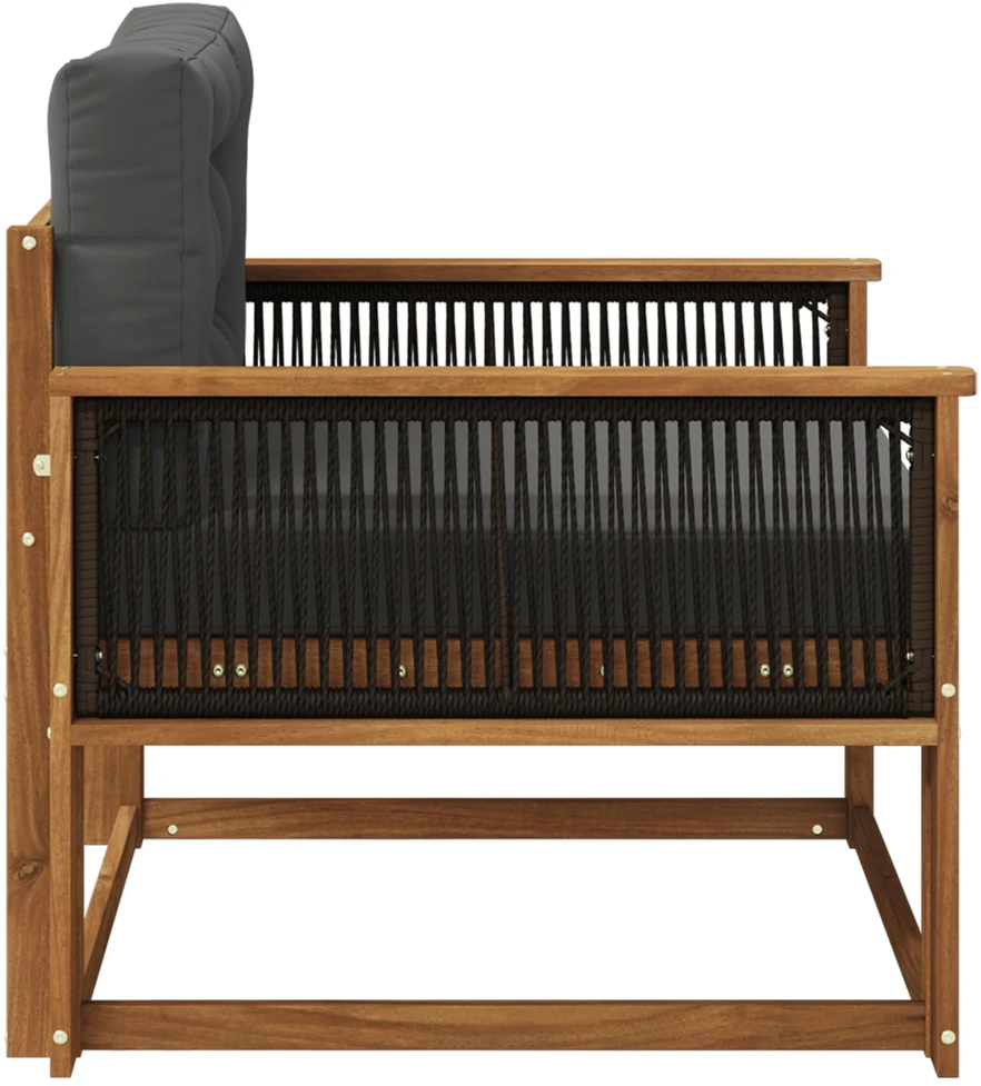 Lauko Vidurinis Sofa Natūrali