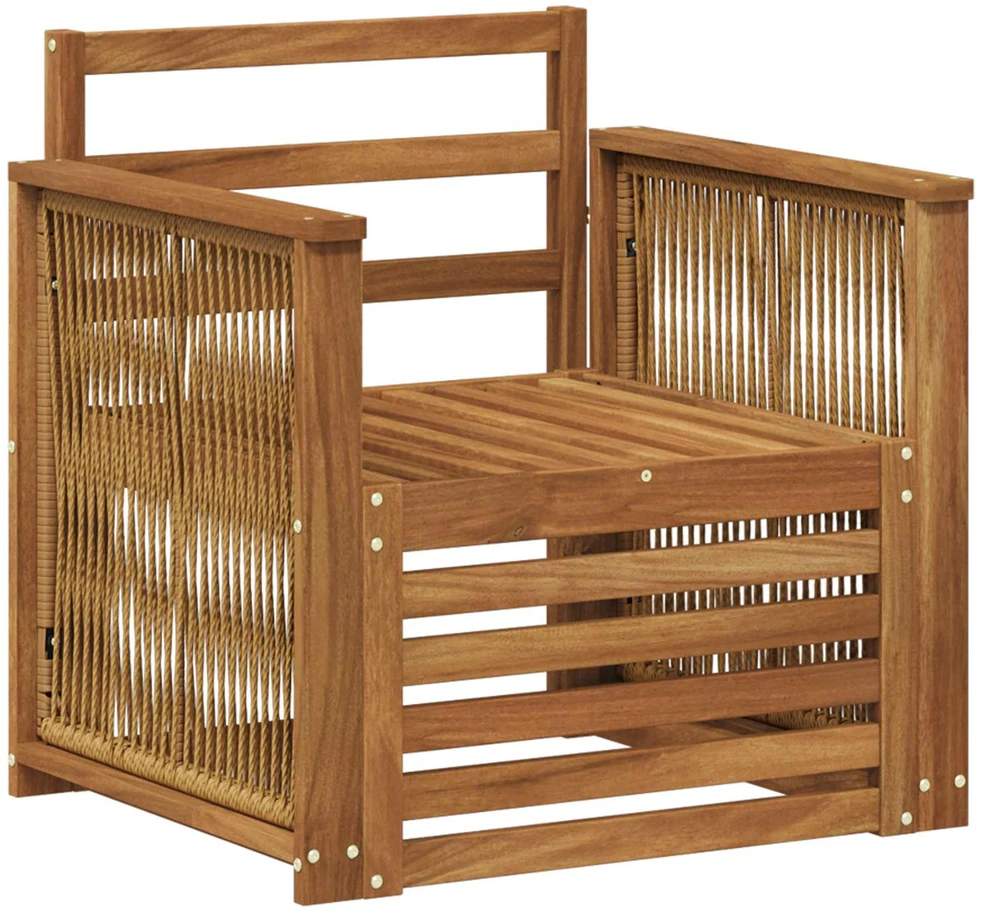 Lauko Vidurinis Sofa Natūrali