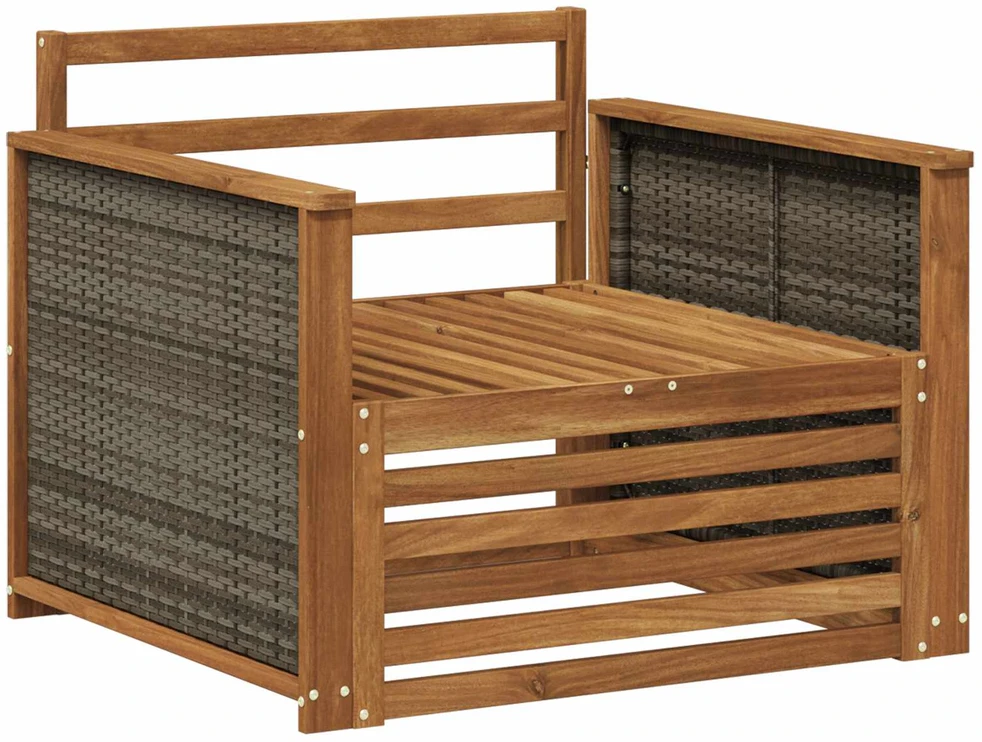 Lauko Vidurinis Sofa Natūrali