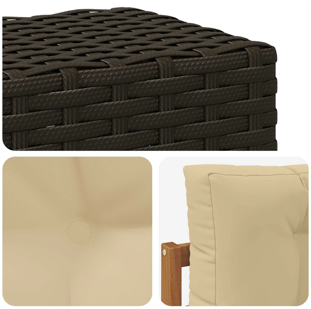 Lauko Vidurinis Sofa Natūrali