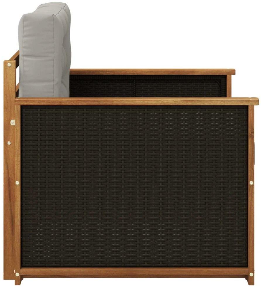 Lauko Vidurinis Sofa Natūrali