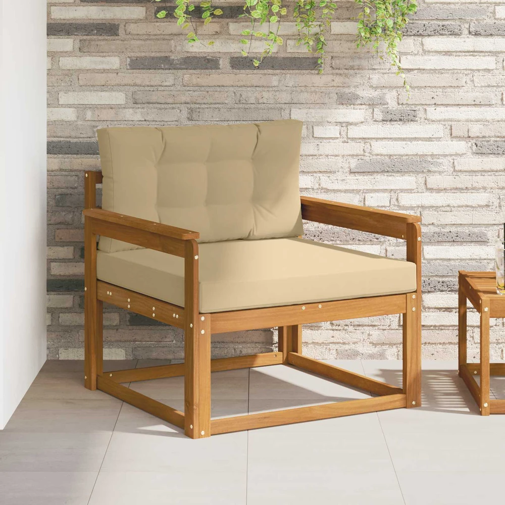 Lauko Vidurinis Sofa Natūrali