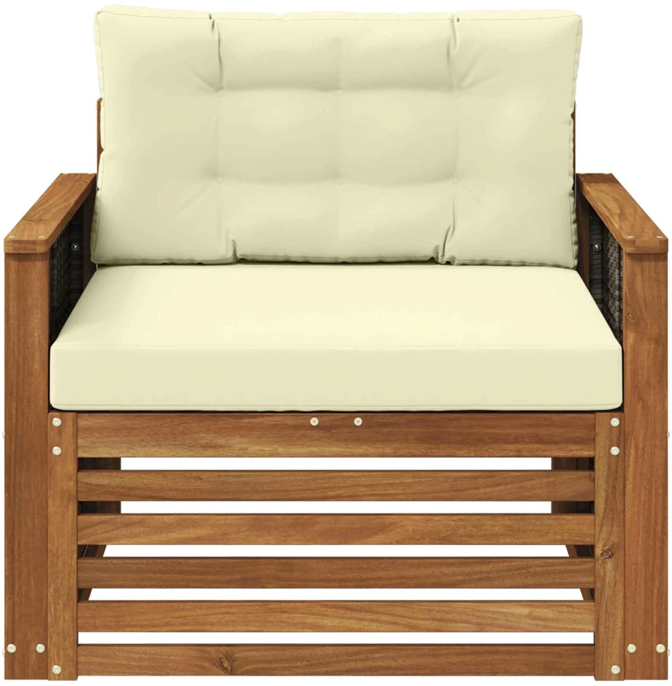Lauko Vidurinis Sofa Natūrali