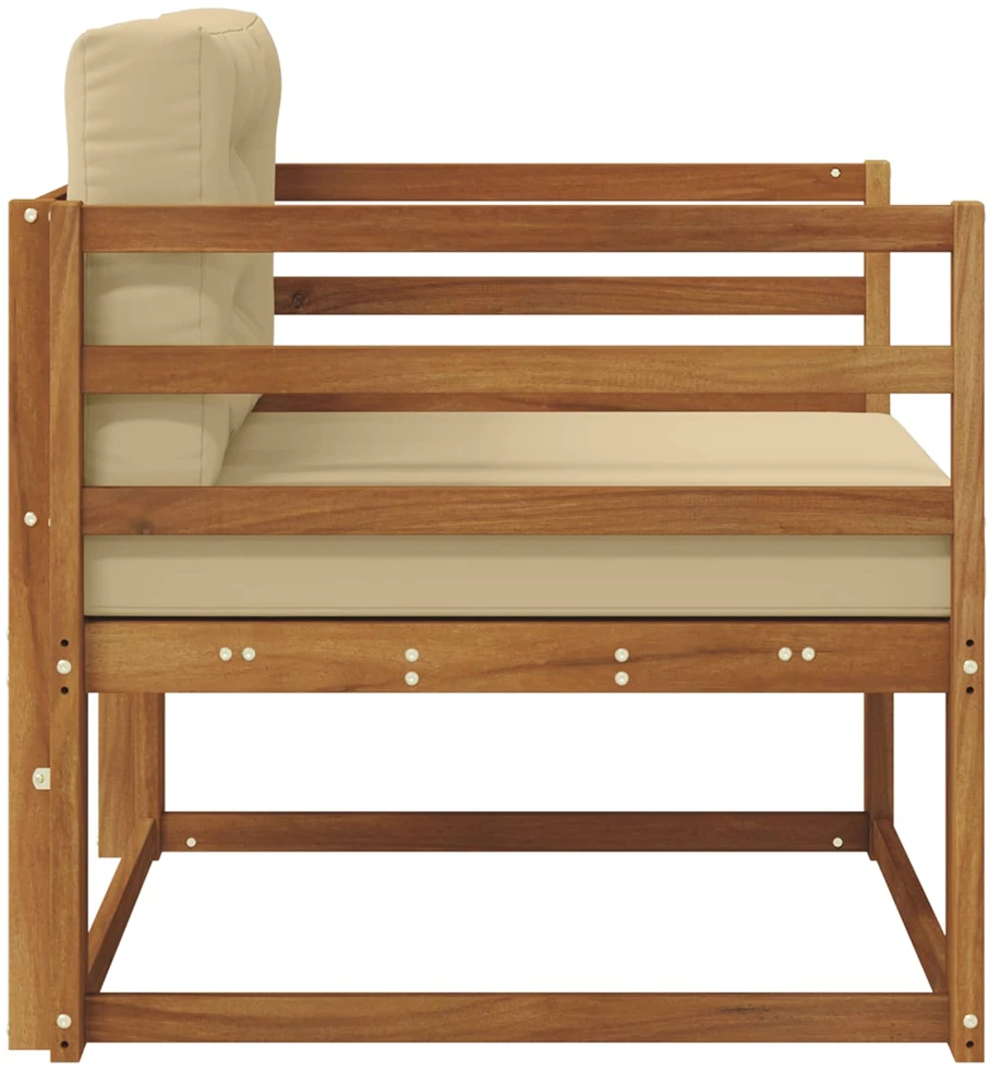 Lauko Vidurinis Sofa Natūrali
