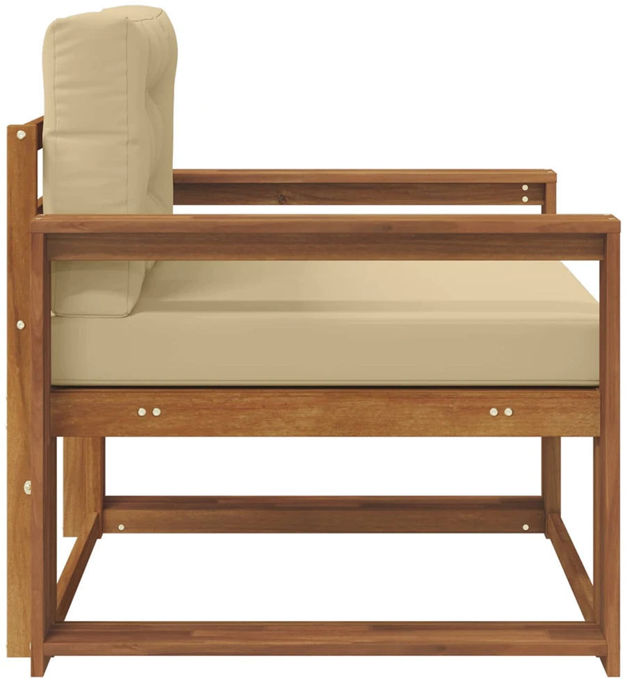 Lauko Vidurinis Sofa Natūrali