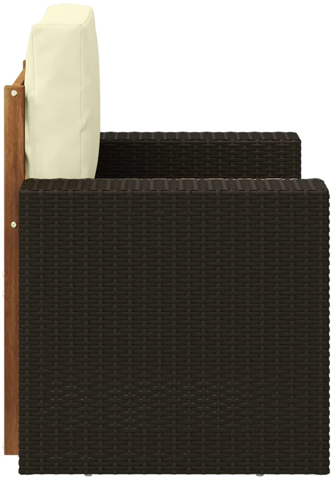 Lauko Vidurinis Sofa Natūrali