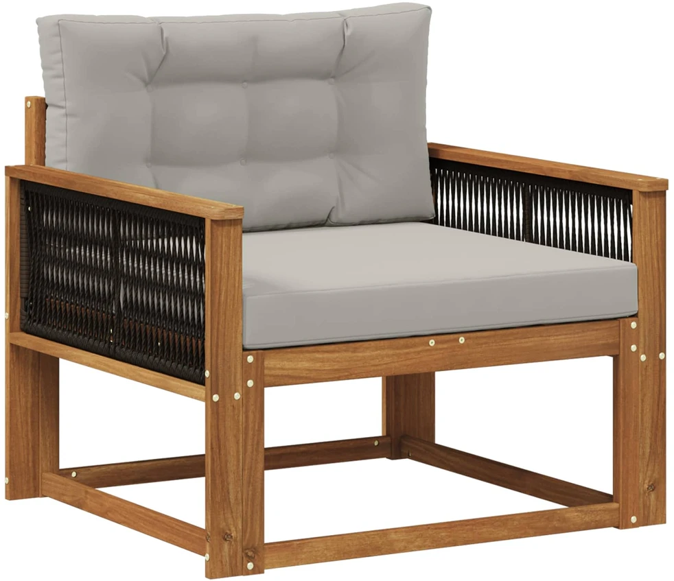 Lauko Vidurinis Sofa Natūrali