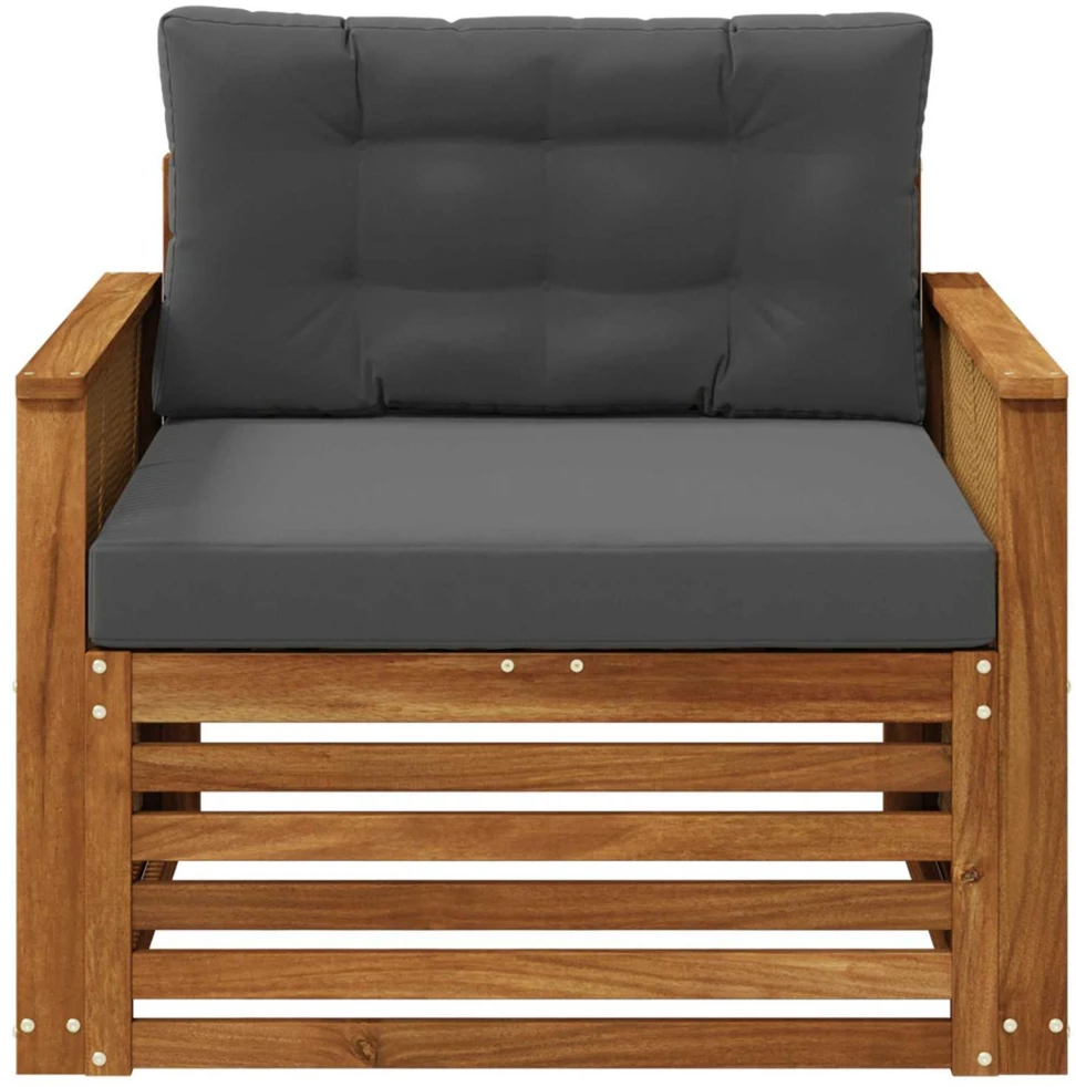 Lauko Vidurinis Sofa Natūrali