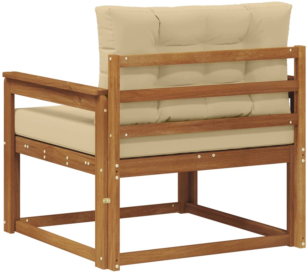 Lauko Vidurinis Sofa Natūrali