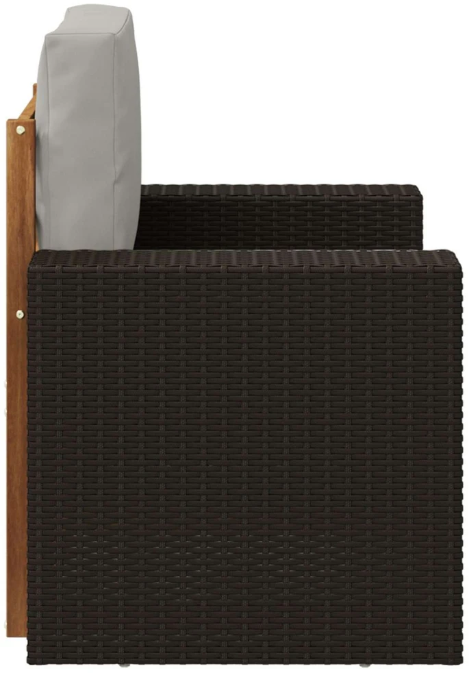 Lauko Vidurinis Sofa Natūrali