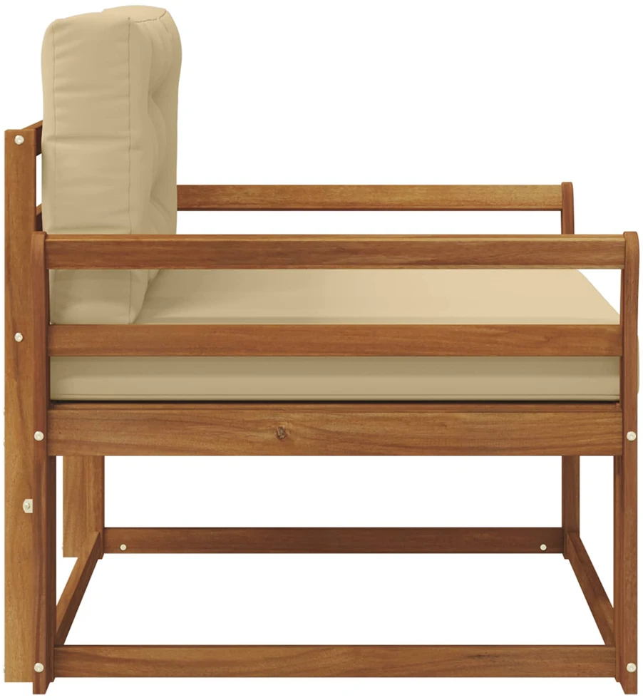 Lauko Vidurinis Sofa Natūrali