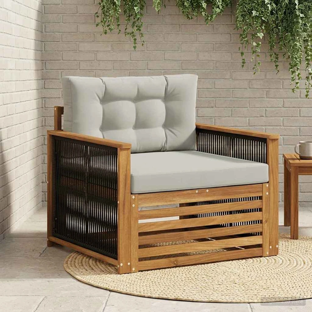 Lauko Vidurinis Sofa Natūrali