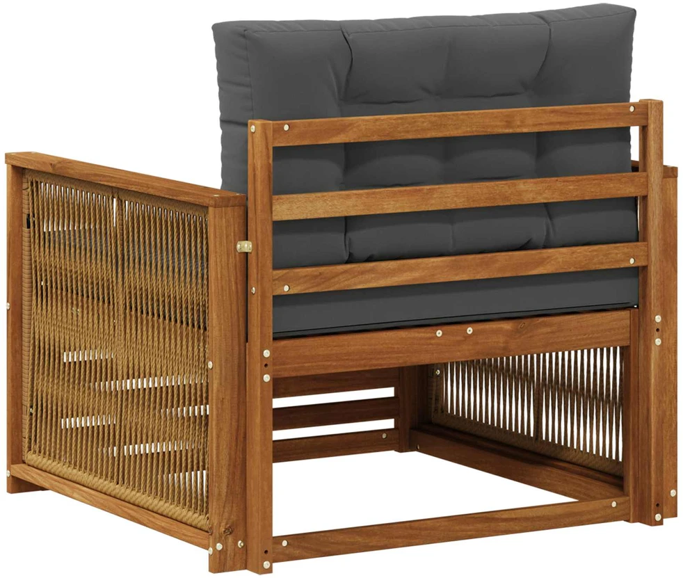 Lauko Vidurinis Sofa Natūrali