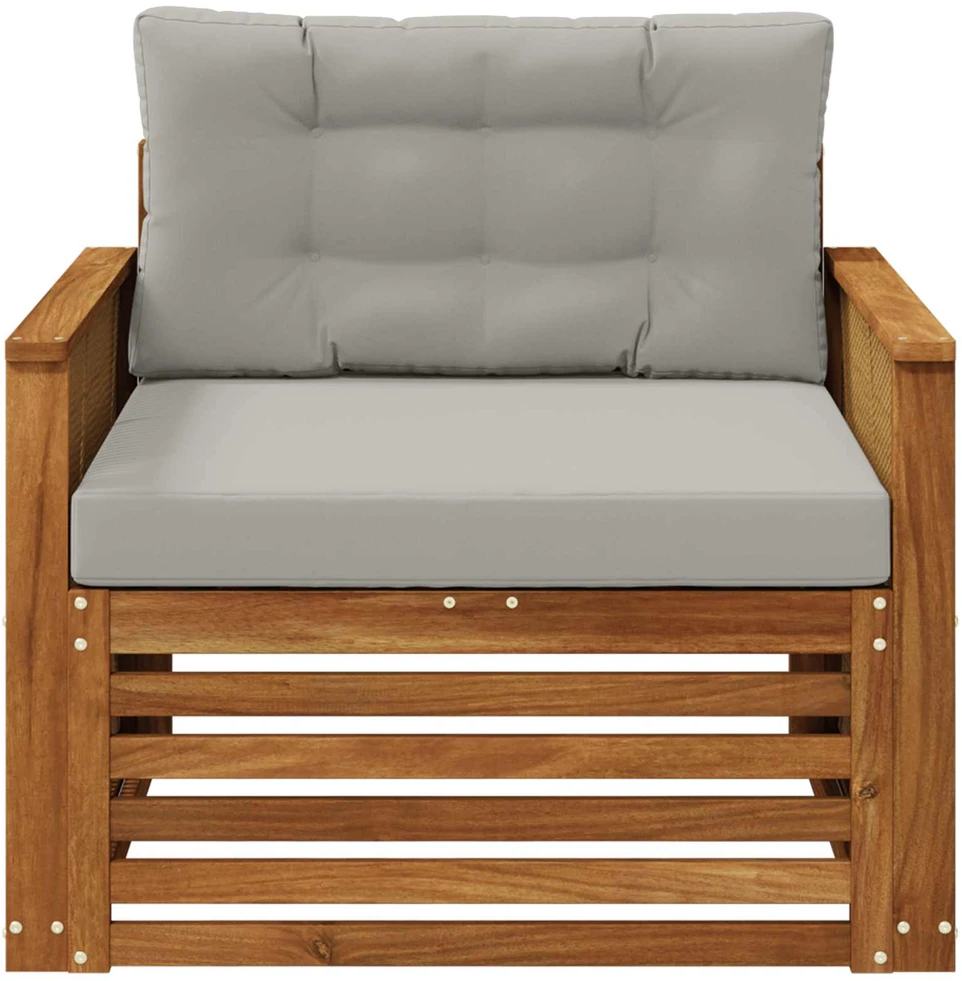 Lauko Vidurinis Sofa Natūrali