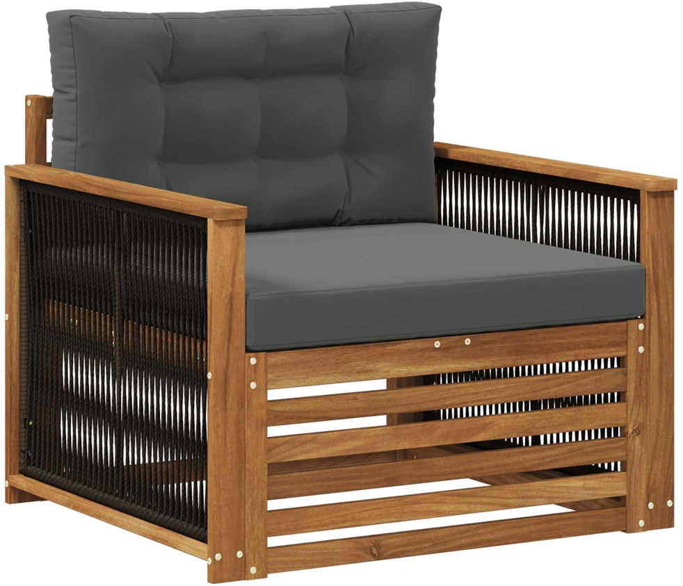 Lauko Vidurinis Sofa Natūrali