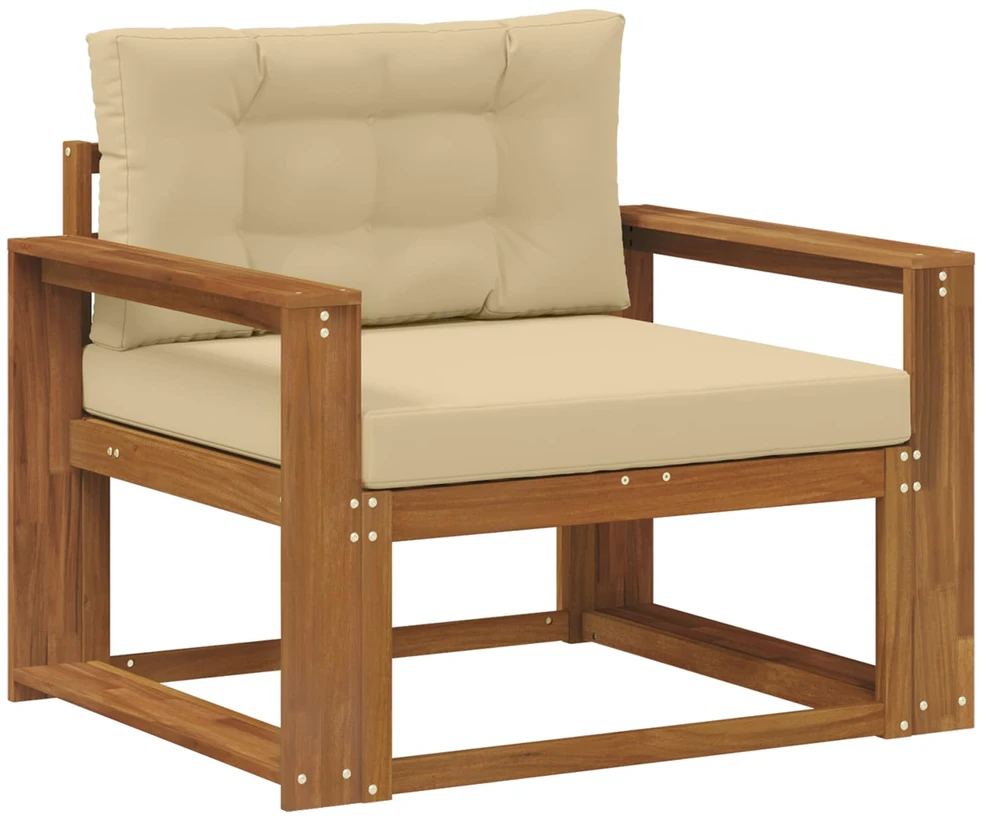 Lauko Vidurinis Sofa Natūrali