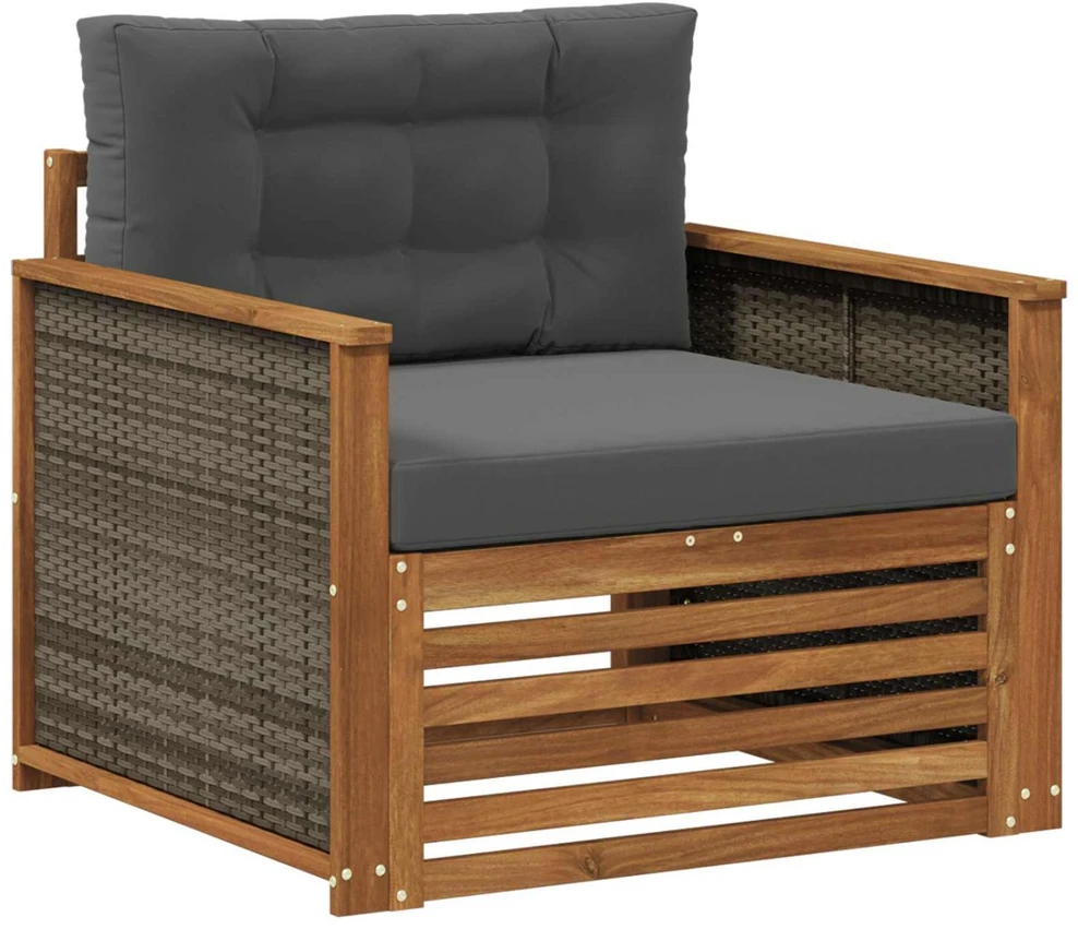 Lauko Vidurinis Sofa Natūrali