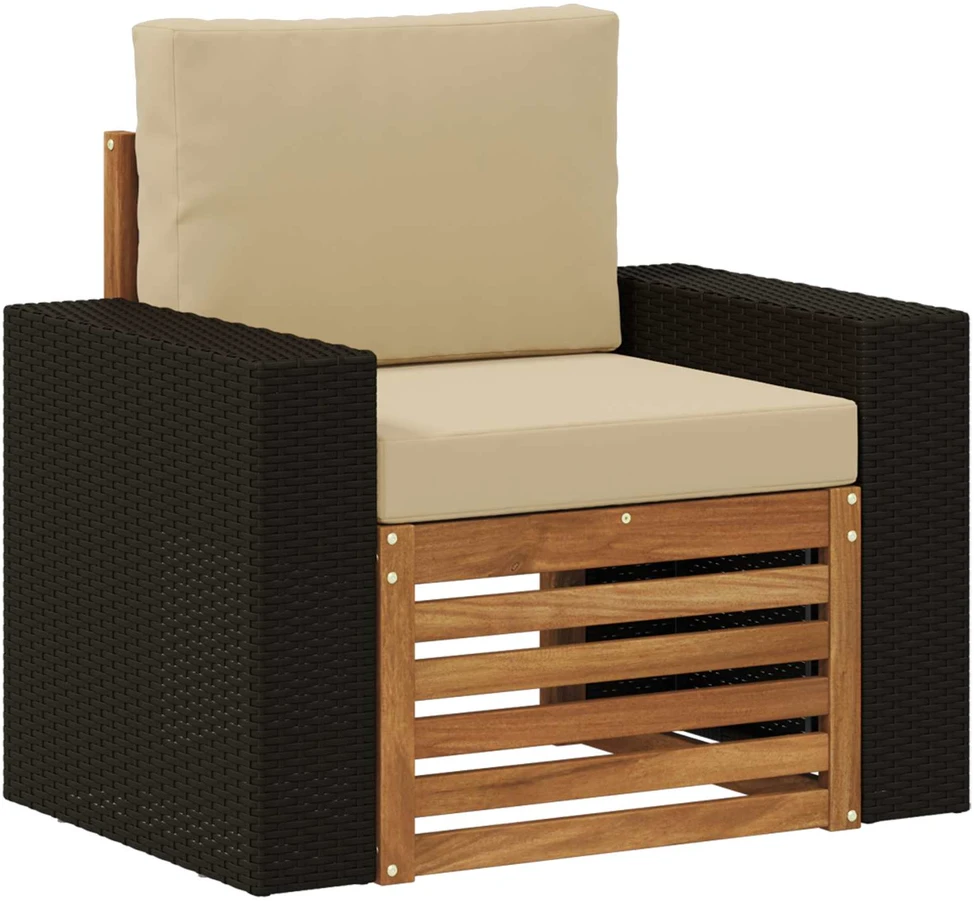 Lauko Vidurinis Sofa Natūrali