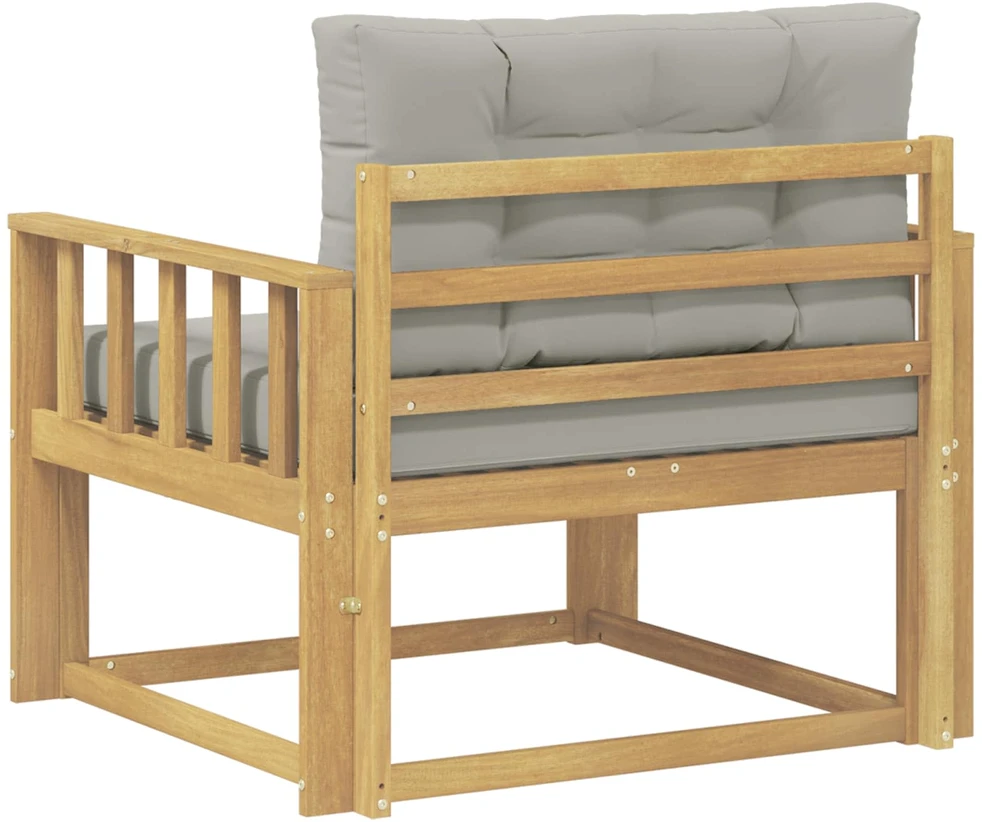 Lauko Vidurinis Sofa Poliesteris Balta