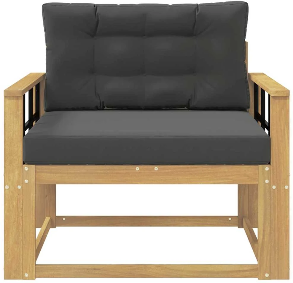 Lauko Vidurinis Sofa Poliesteris Balta
