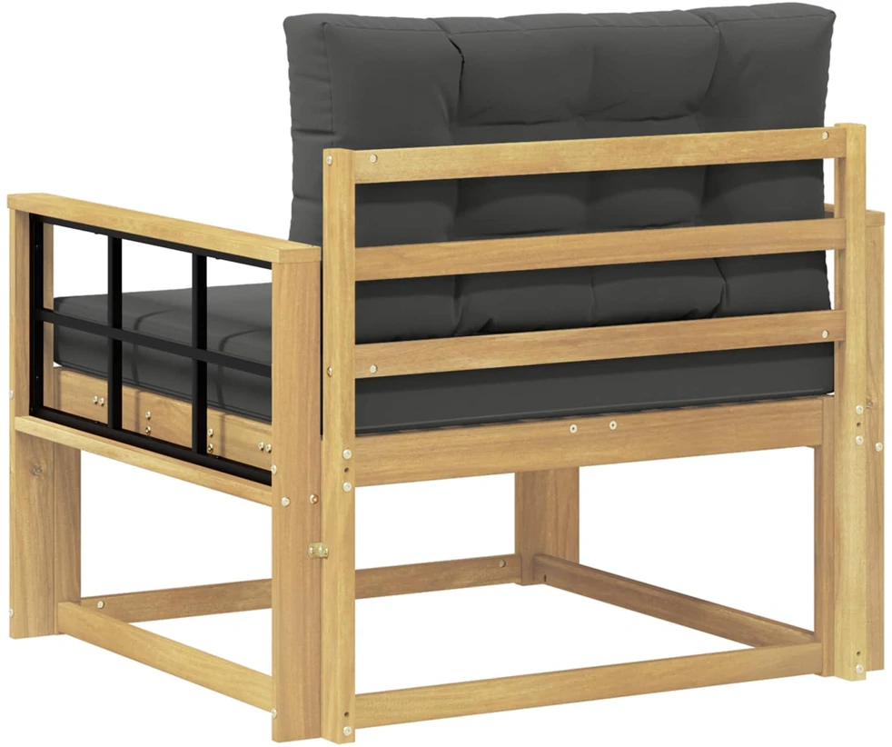 Lauko Vidurinis Sofa Poliesteris Balta
