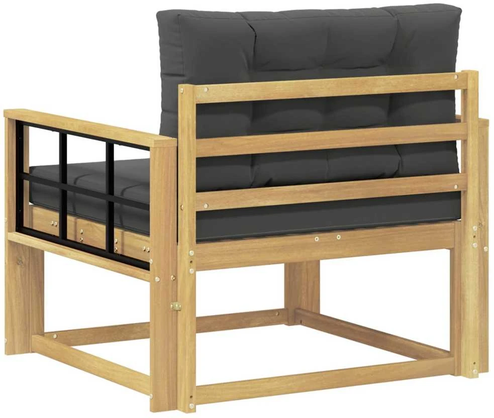 Lauko Vidurinis Sofa Poliesteris Balta