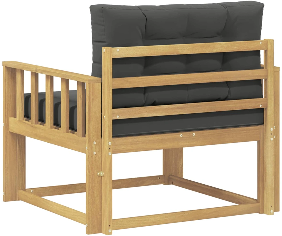 Lauko Vidurinis Sofa Poliesteris Balta