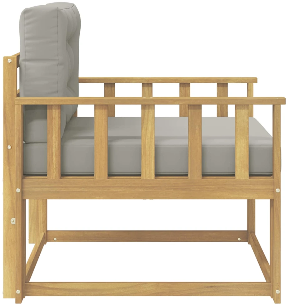 Lauko Vidurinis Sofa Poliesteris Balta