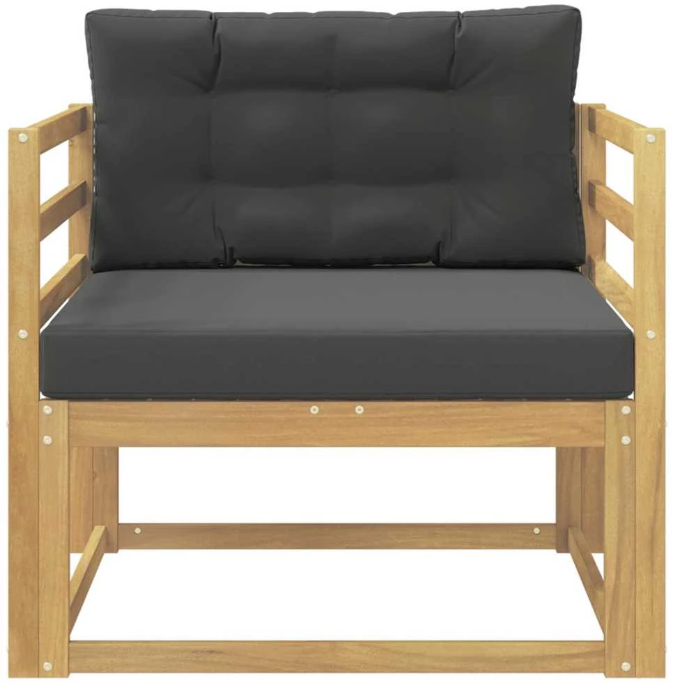 Lauko Vidurinis Sofa Poliesteris Balta
