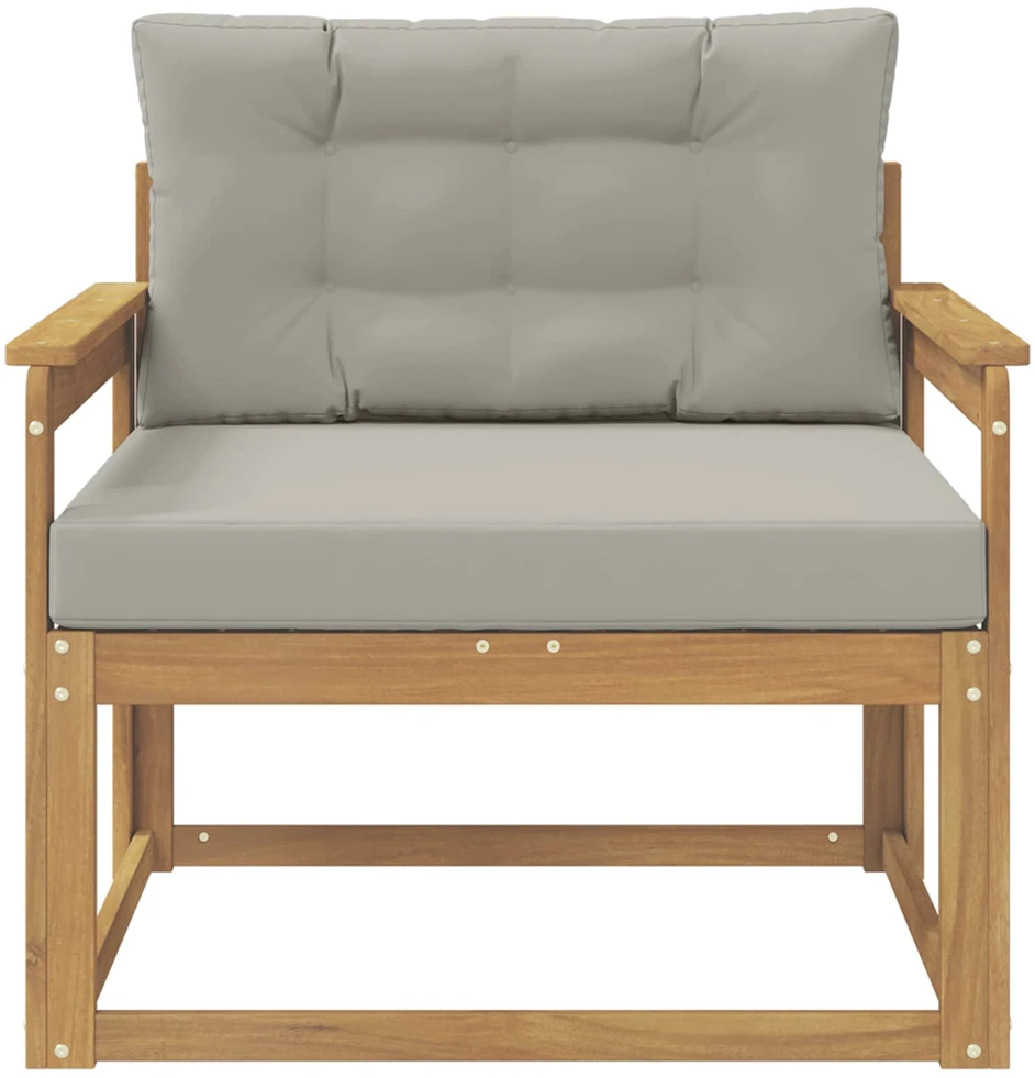 Lauko Vidurinis Sofa Poliesteris Balta