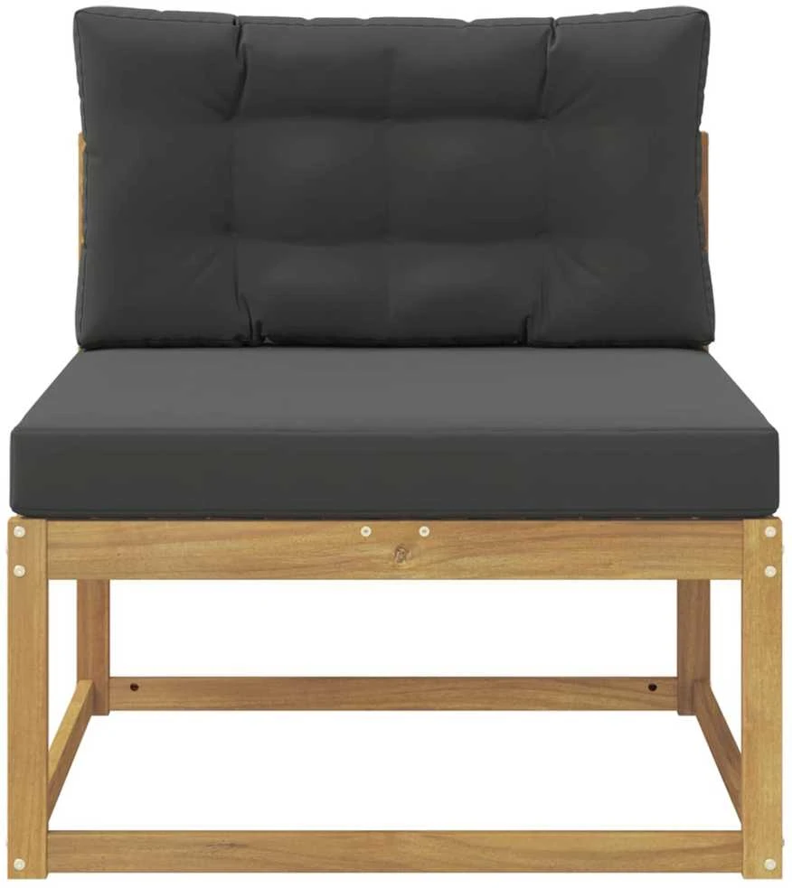 Lauko Vidurinis Sofa Poliesteris Balta