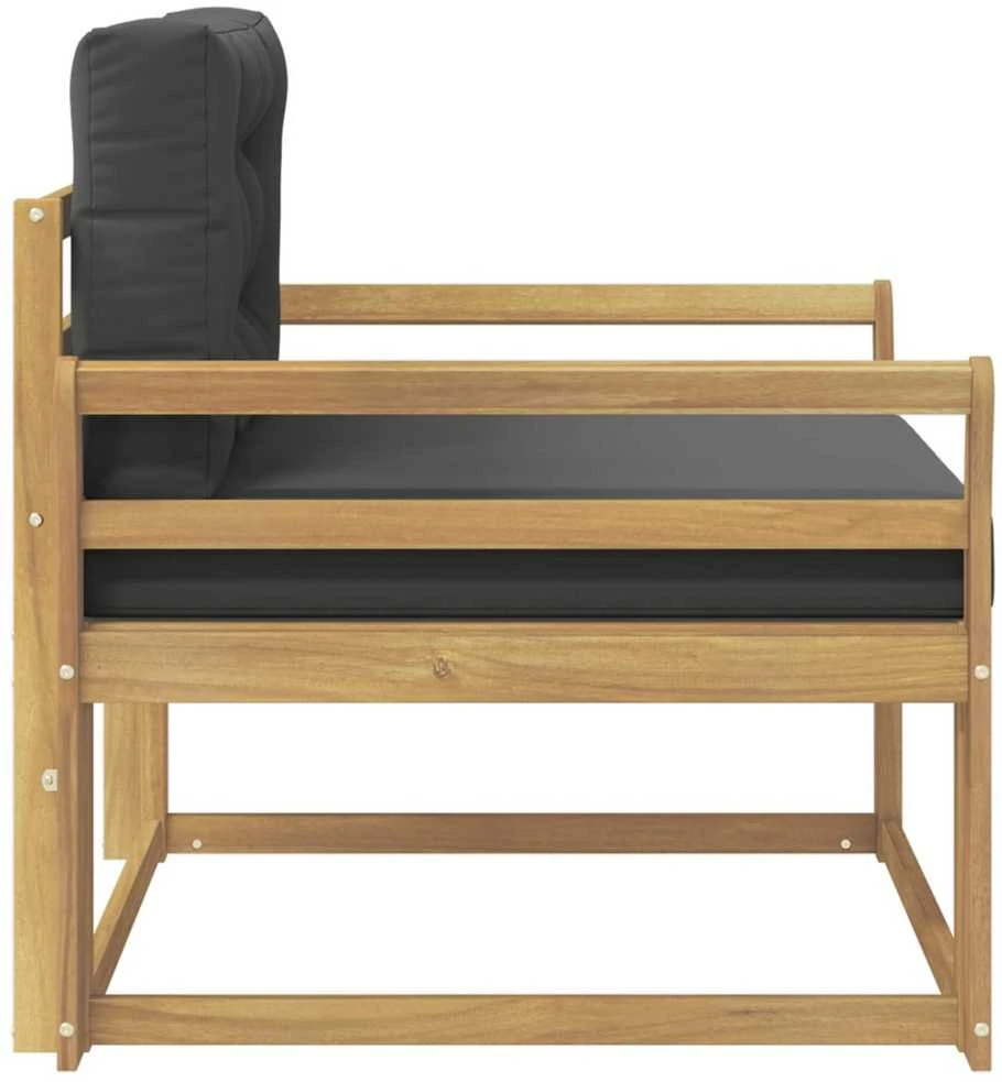 Lauko Vidurinis Sofa Poliesteris Balta