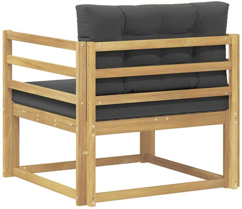 Lauko Vidurinis Sofa Poliesteris Balta