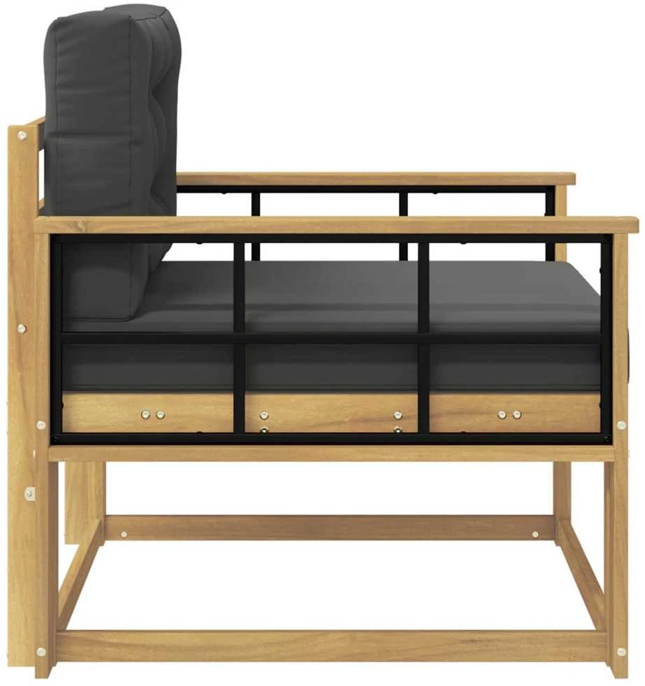 Lauko Vidurinis Sofa Poliesteris Balta