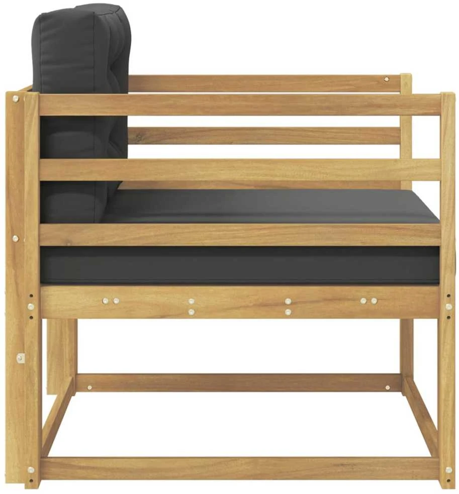 Lauko Vidurinis Sofa Poliesteris Balta