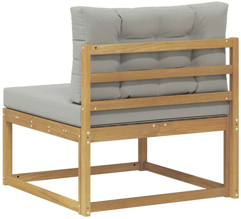 Lauko Vidurinis Sofa Poliesteris Balta
