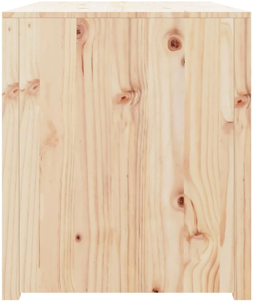 Lauko virtuvės spintelė, 106x55x64cm, pušies medienos masyvas