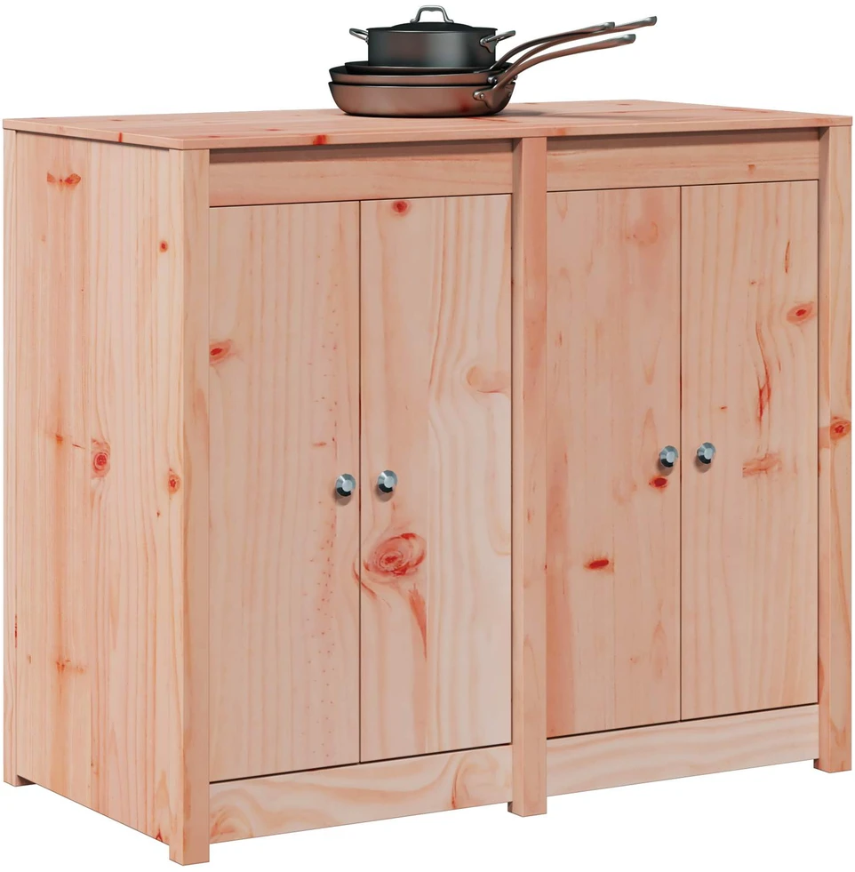 Lauko virtuvės spintelė MEPPEL Balta 106 x 55 x 92 cm
