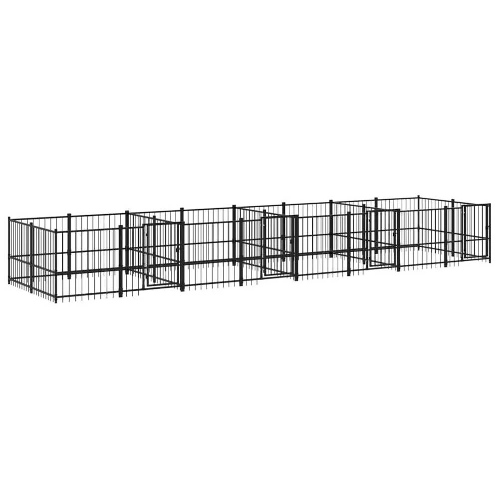 Lauko voljeras šunims, plienas, 15,02m²