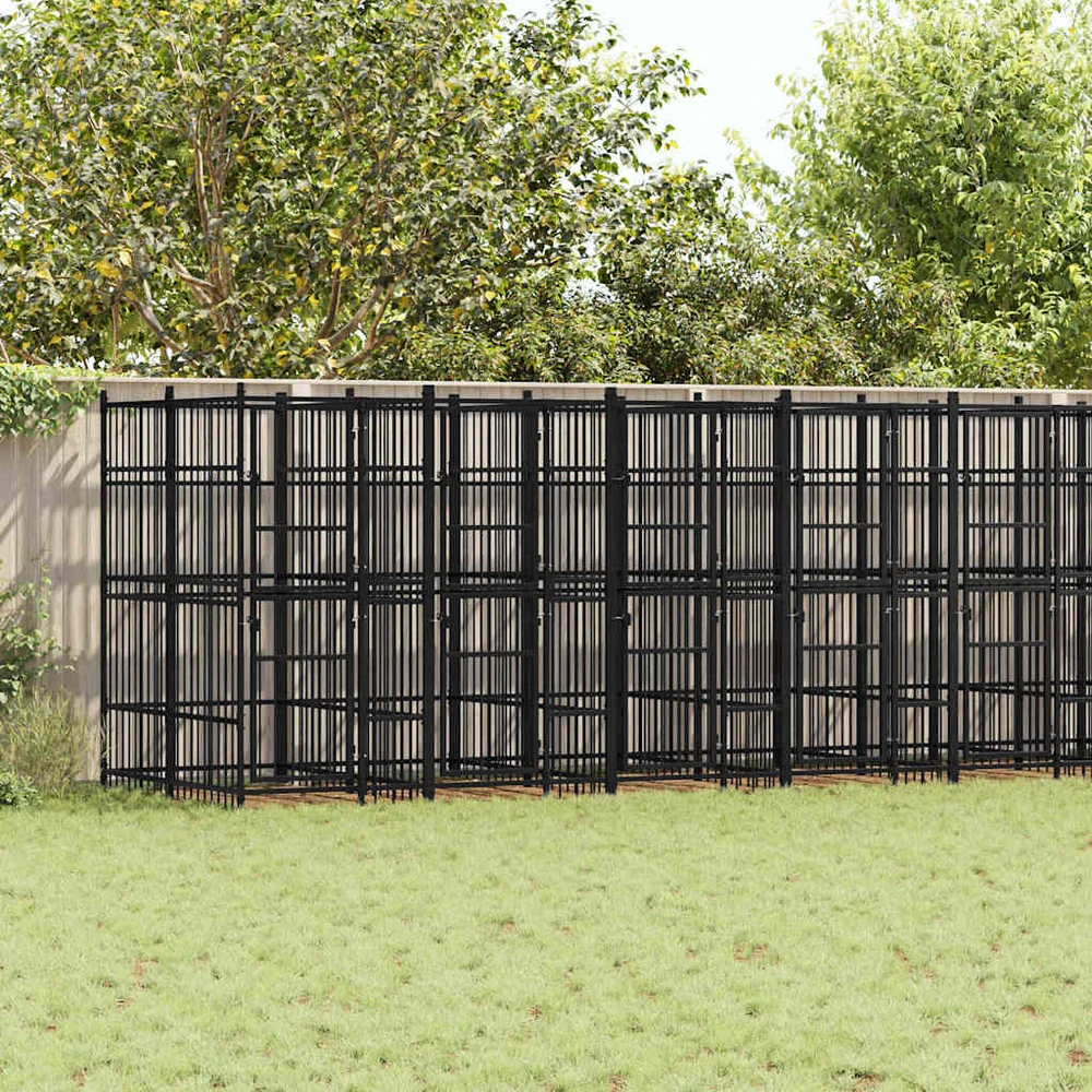 Lauko voljeras šunims, plienas, 18,43m²