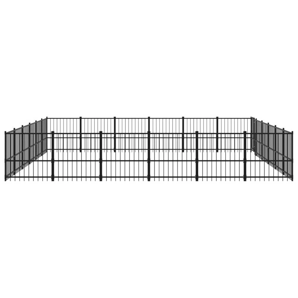 Lauko voljeras šunims, plienas, 33,87m²