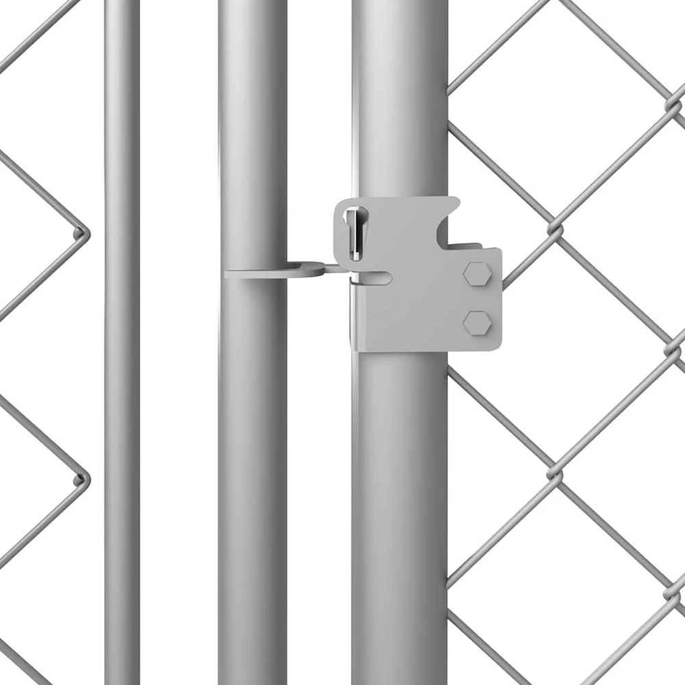 Lauko voljeras šunims su stogu, 7,6x3,8x2,3m