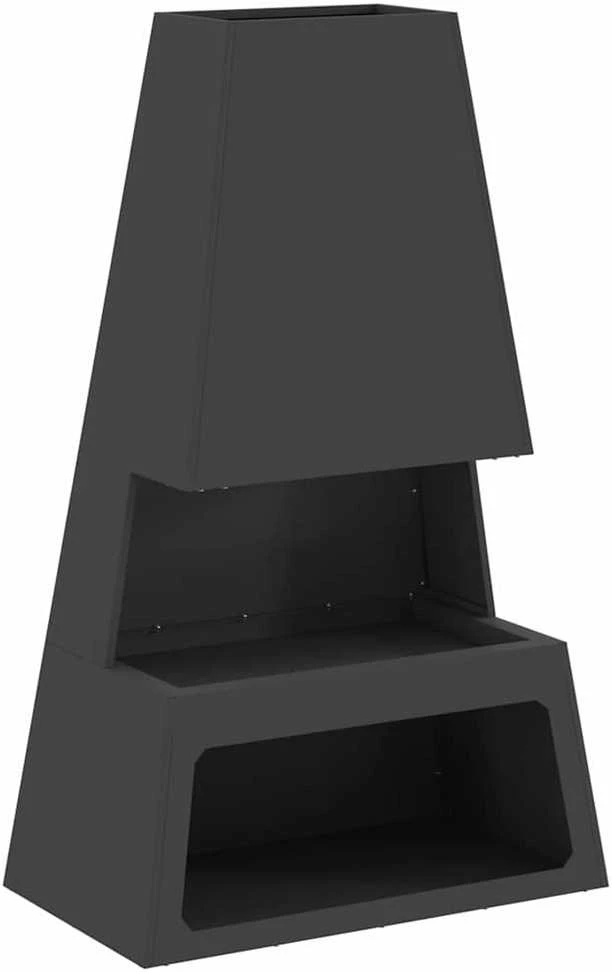 Ugnies dubuo Juoda Atmosferos poveikiui atsparus plienas